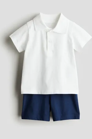 H&M Tweedelige set van katoenen tricot