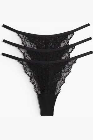 H&M Set van 3 kanten slips - Tanga Thong