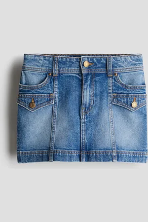 H&M Denim rok met zakken