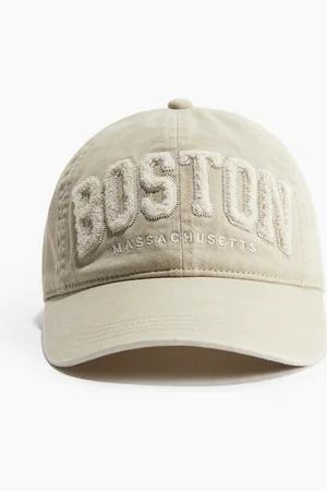 H&M Twill pet met borduursel