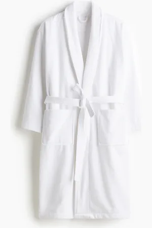 H&M Ochtendjas van katoenen badstof