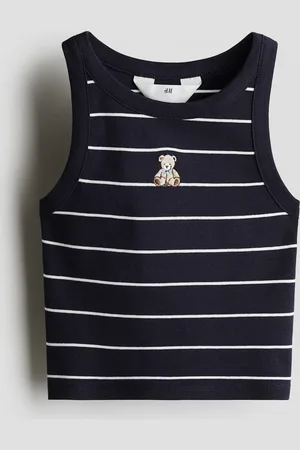 H&M Katoenen tanktop met print