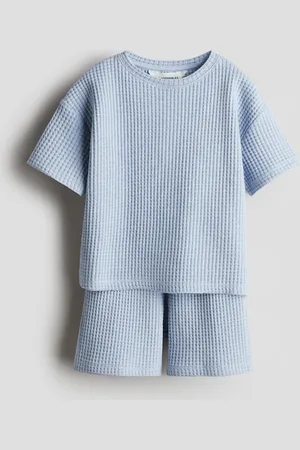 H&M Tweedelige set van wafeltricot