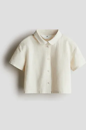 H&M Blouse van linnenmix
