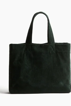 H&M Strandtas van katoenen badstof