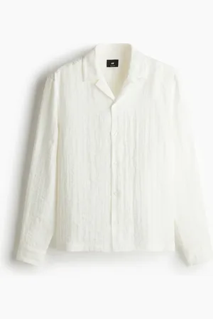 H&M Jacquardgeweven casual overhemd - Regular Fit