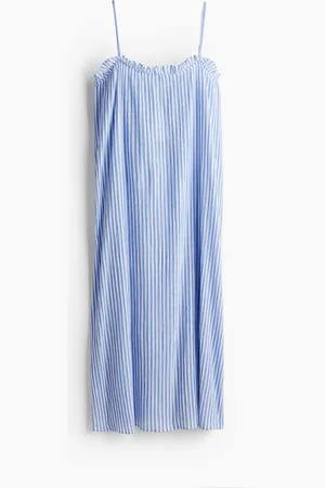 H&M Katoenen jurk met volantrandje