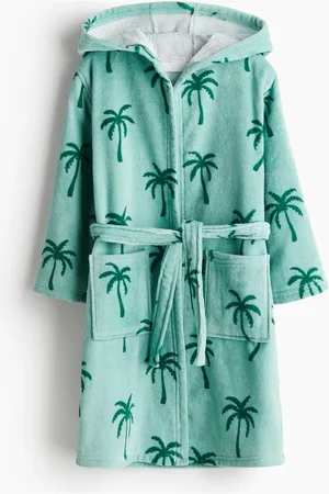 H&M Ochtendjas van katoenen badstof