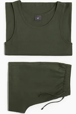 H&M Katoenen pyjama - Tanktop en short