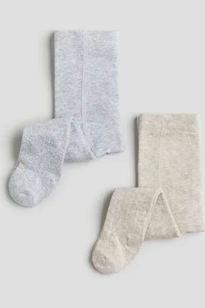 H&M Set van 2 structuurgebreide maillots