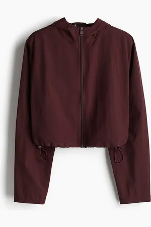 H&M Korte nylon windbreaker - Rood