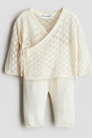 H&M Tweedelige set van zijdemix - Vest en broek
