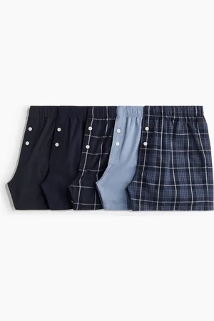 H&M Set van 5 geweven katoenen boxershorts