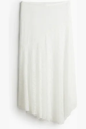 H&M Asymmetrische kanten rok