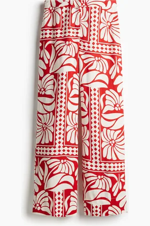 H&M Broek van linnenmix