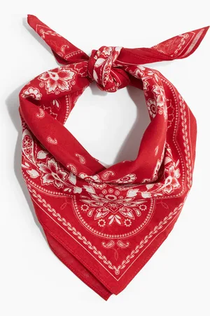 H&M Katoenen sjaal met dessin