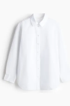 H&M Overhemdblouse van oxfordkatoen