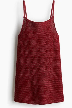 H&M Structuurgebreide strandjurk