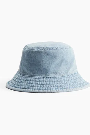 H&M Buckethat van katoenen denim