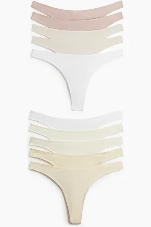 H&M Set van 10 katoenen slips - Thong