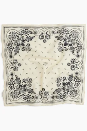 H&M Katoenen sjaal met dessin