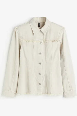 H&M Denim jack met schoudervullingen