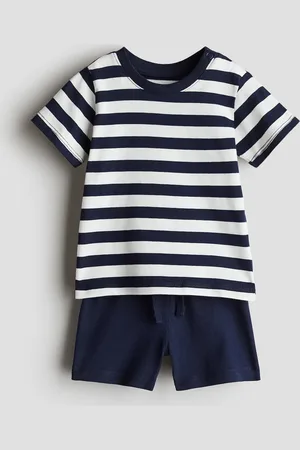 H&M Tweedelige set van katoenen tricot