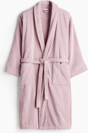 H&M Ochtendjas van katoenen badstof