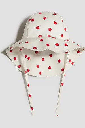 H&M Katoenen zonnehoed met dessin