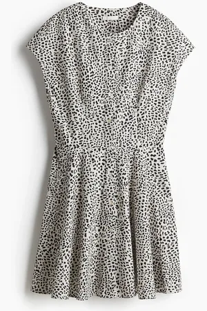 H&M Katoenen doorknoopjurk