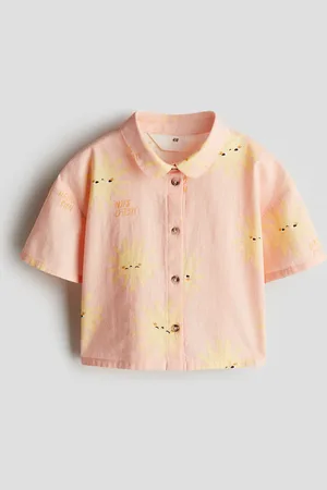 H&M Blouse van linnenmix