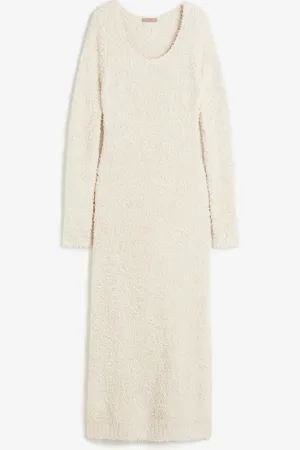 H&M Gebreide jurk van harig garen