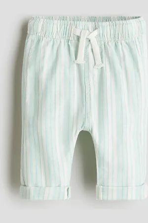 H&M Joggers van linnenmix
