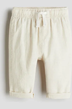 H&M Joggers van linnenmix