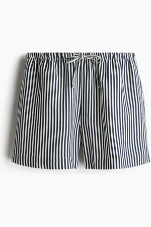H&M Short van linnenmix met drawstring