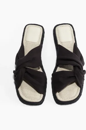 H&M Espadrille-slippers met gedraaid detail