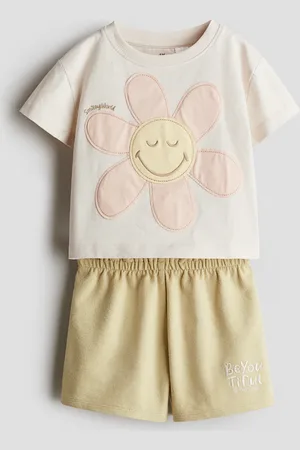 H&M Tweedelige set - T-shirt en short