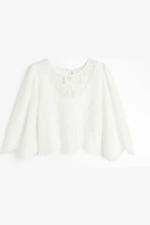 H&M Blouse van linnenmix