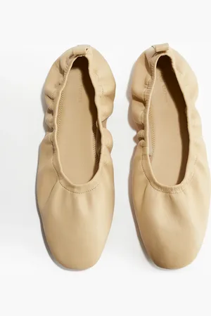 H&M Leren ballerina‘s