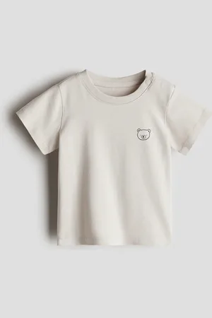 H&M T-shirt van katoenen tricot