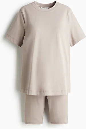 H&M MAMA Tweedelige katoenen set