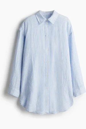 H&M Linnen strandblouse