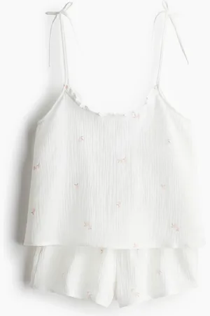 H&M Pyjama van katoenen mousseline