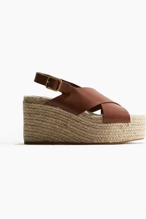 H&M Espadrilles met sleehak