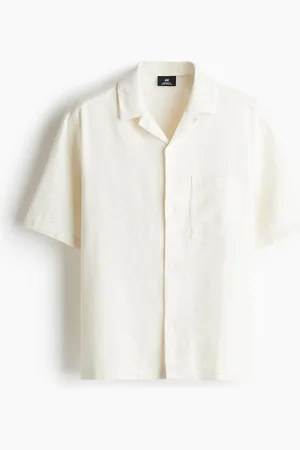 H&M Casual overhemd met structuur - Regular Fit