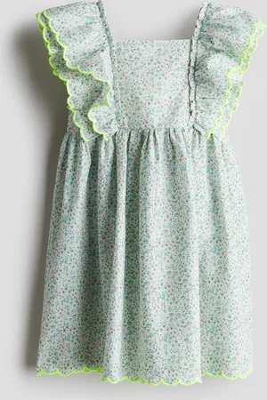 H&M Jurk met golvende randen