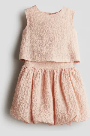 H&M Tweedelige set van katoenen seersucker