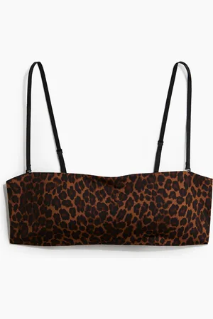 H&M Padded bandeau-bh van tricot