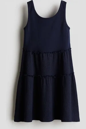 H&M Jurk van structuurtricot