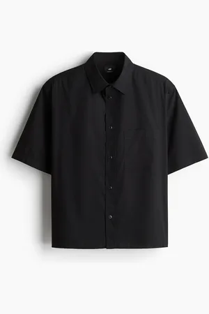 H&M Overhemd met korte mouwen - Oversized Fit